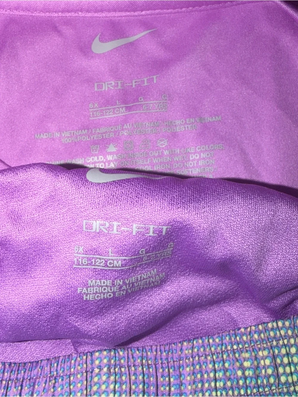 Nike Dri-Fit Outfit for Girls- Size 6x - Picture 6 of 6